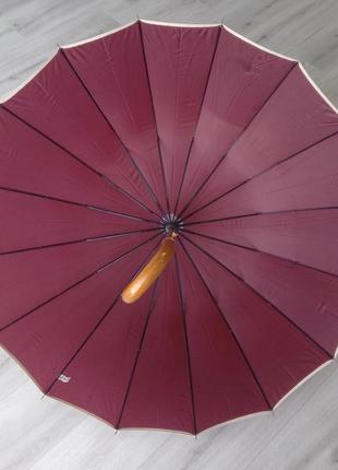 Красивый зонт трость shan8 фото