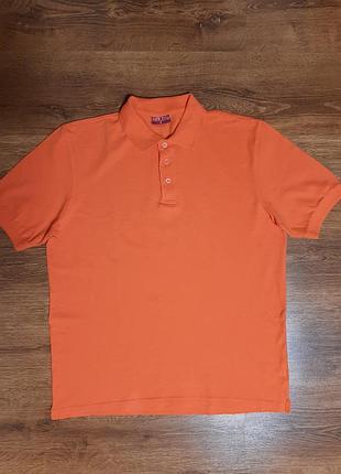Помаранчева майка-поло