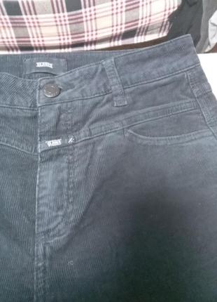 ₴ чорні жіночі штани,джинси мікровельвет 27 р.3 фото