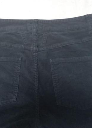 ₴ чорні жіночі штани,джинси мікровельвет 27 р.6 фото