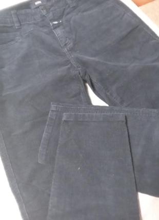 ₴ чорні жіночі штани,джинси мікровельвет 27 р.8 фото