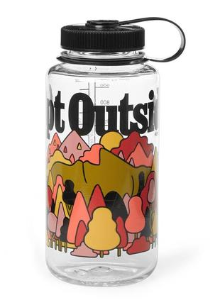 Фляга для воды nalgene wide mouth sustain 950ml (opt outside)