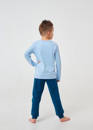 Пижама для мальчика smil 104517 голубой4 фото