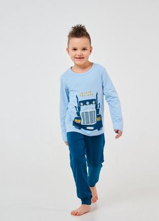Пижама для мальчика smil 104517 голубой2 фото