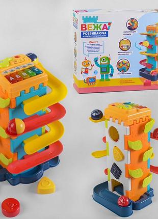 Піраміда 38227 (12) "tk group" українська озвучка, піаніно 5 режимів, 2 спуску, сортер, 3 кульки брязкальця