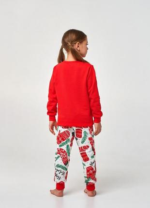 Детская пижама |  с начесом | 100% хлопок | 86 | идеальный новогодний подарок для девочки smil 104533-2s5 фото