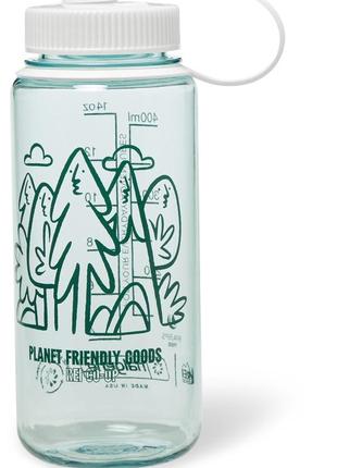 Пляшка для води nalgene wide mouth sustain 500ml (hikers seafoam)