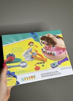 Игровой набор с пластилином стоматолог 8605