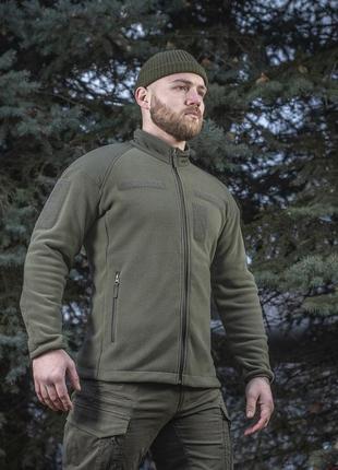 M-tac куртка тактична combat fleece jacket army olive5 фото