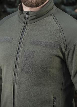 M-tac куртка тактична combat fleece jacket army olive9 фото