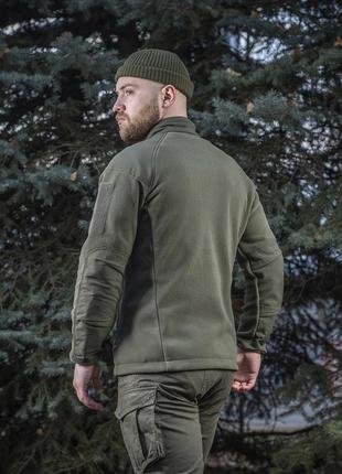 M-tac куртка тактична combat fleece jacket army olive10 фото
