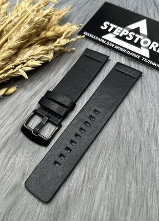 Ремешок кожаный 22 мм для amazfit watch gtr 4 square