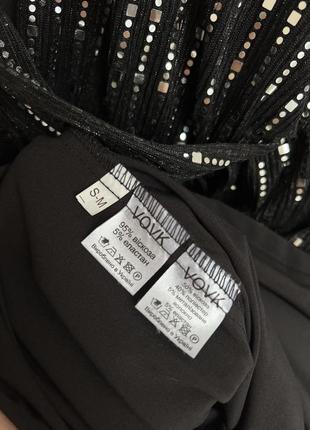 Черное платье с блестками vovk4 фото