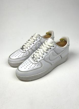 Оригинальные кожаные кроссовки nike air force 1