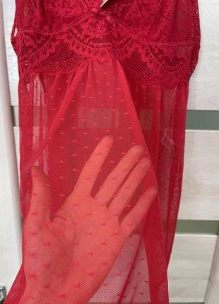Эротическая, сексуальная комбинация, пеньюар, ночная рубашка из лимитированной серии privat collection от hunkemoller.7 фото