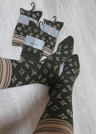 Ломтик❤️ 🤩💥💣альпака шерсть носки теплые