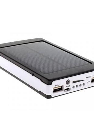 Умб power bank solar 90000 mah мобильное зарядное с солнечной панелью и лампой, power bank charger батарея3 фото