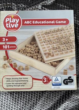 Розвиваюча гра для дітей екологічна дерев’яна