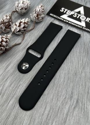 Ремешок 22 mm мм для samsung galaxy watch 3 active 45 mm мм силиконовый
