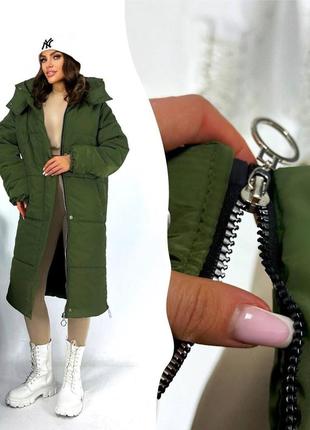 Куртка
трендова куртка оверсайз
ткань: плащевка "канада", силикон 250, качественная фурнитура
размеры: 42-46, 48-529 фото