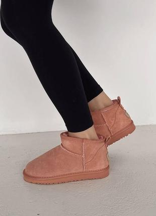 Короткие зимние угги ugg3 фото