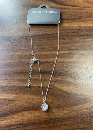 Цепочка с кулончиком сердце