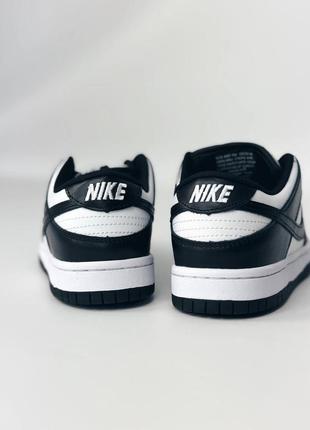 Nike dunk sb black&amp;white winter5 фото
