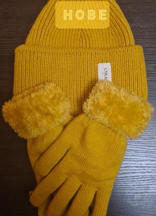 Варежки женские зимние новые теплые