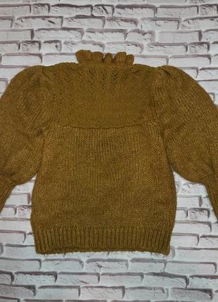 Жіночий теплий светр, грубе в'язання orsay.5 фото