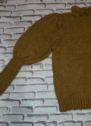 Женский тёплый свитер крупная вязка orsay.6 фото
