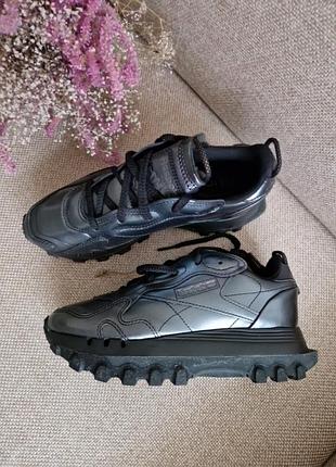 Кроссовки кожаные reebok cardi b classic leather gw2631/ разм.36 оригинал