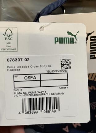 Crossbody сумка кросс боди бананка puma2 фото