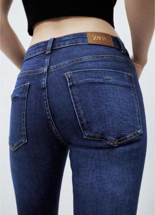 Zara джинсы скинни со средней посадкой4 фото