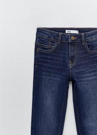 Zara джинсы скинни со средней посадкой5 фото