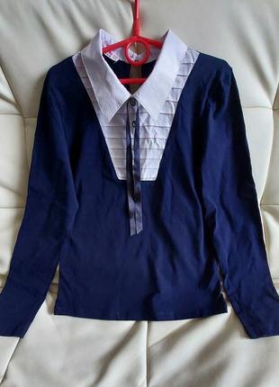 Блуза школьная 164+
