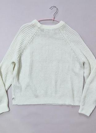 Свитер бело молочный пуловер10 фото