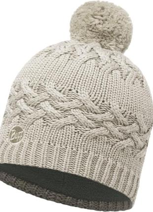 Жіноча шапка buff® knitted&amp;polar hat savva cream