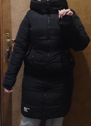 Пальто жіноче зима нереально тепле