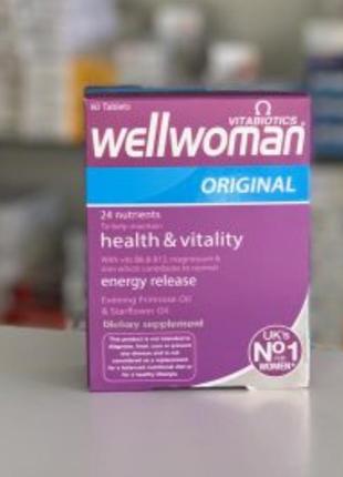 Wellwoman комплекс витаминов для женщин 60шт египет1 фото