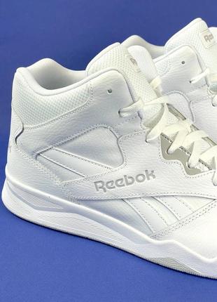 Чоловічі білі шкіряні кеди reebok royal bb4500, розміри 44-505 фото