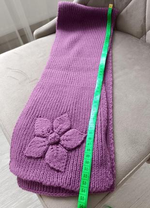 Шарф шарфик шарфик теплый зима для девочки девочка