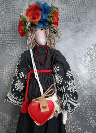 Интерьерная кукла украинка, 65 см2 фото