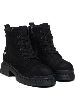 Ботинки женские зимние черные  493цz-а