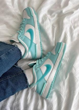 Кроссовки nike dunk low twist "mint"5 фото