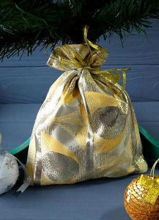 Еко мішечок , торбинка, мішок для подарунка, новорічний мішок