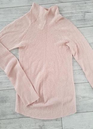 Свитер с горлом водолазка гольф джемпер armani вискоза шерсть