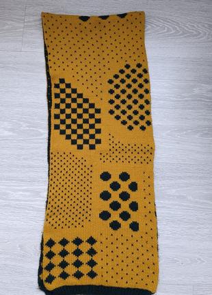 Шарф зимний большой широкий шарфик шарфик теплый3 фото