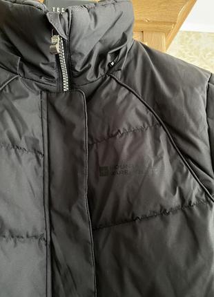 Пуховая куртка черная женская mountain warehouse3 фото