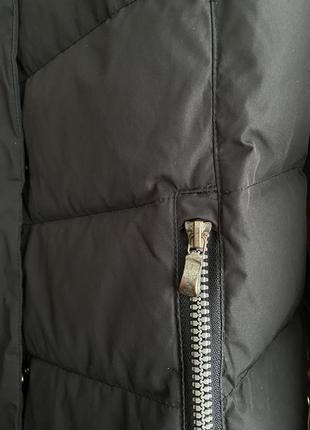 Пуховая куртка черная женская mountain warehouse6 фото