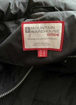 Пуховая куртка черная женская mountain warehouse8 фото